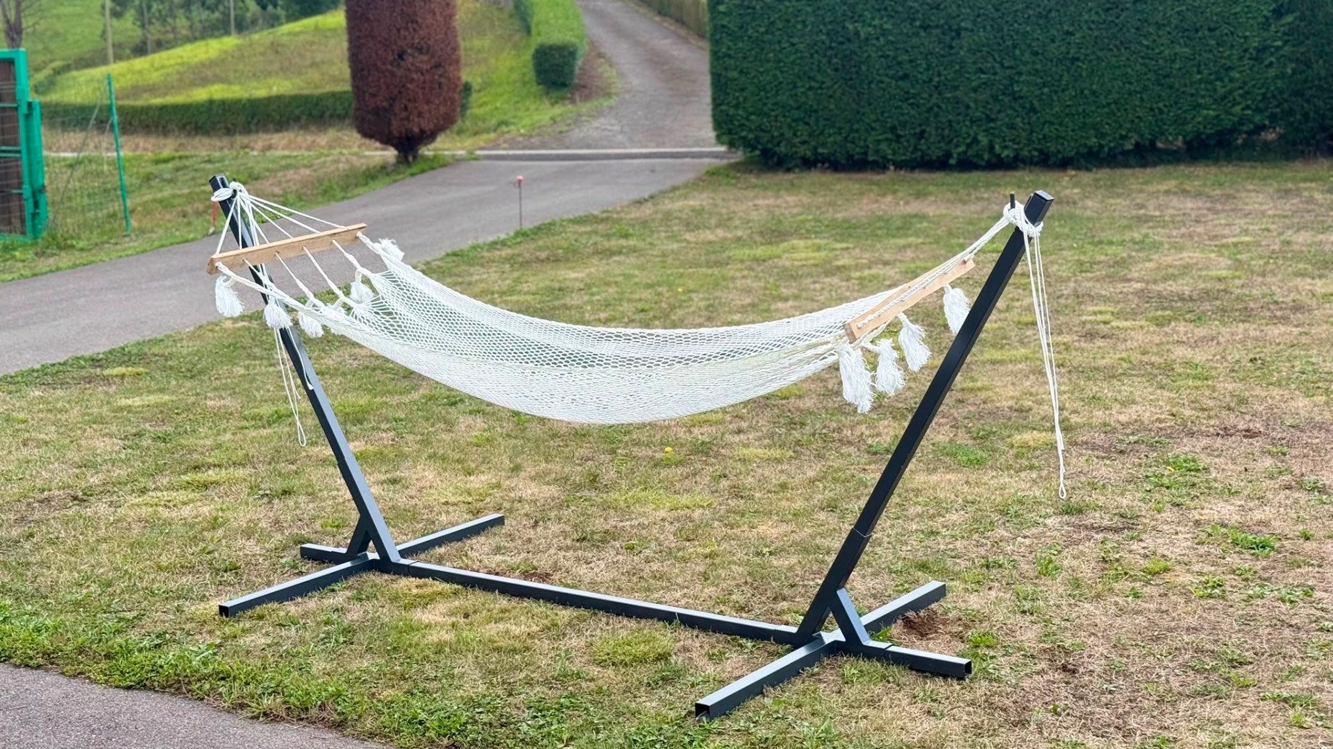 Soporte de hamaca desmontable a medida